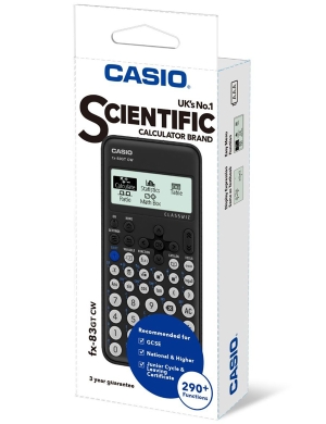 Casio FX-83GT CW Scientific Calculator - Black
